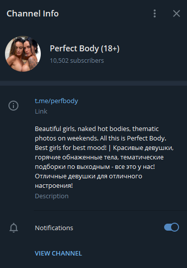 Perfect Body (18+)